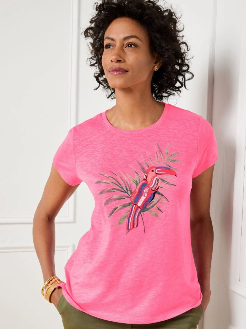 Talbots Toucan Tee Shirt Size 2X
